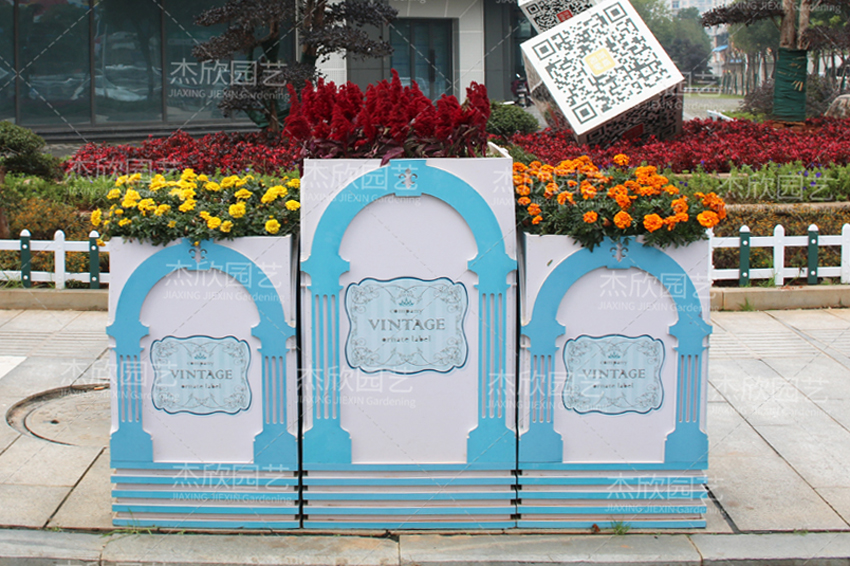 組合花箱在戶外使用得多嗎？